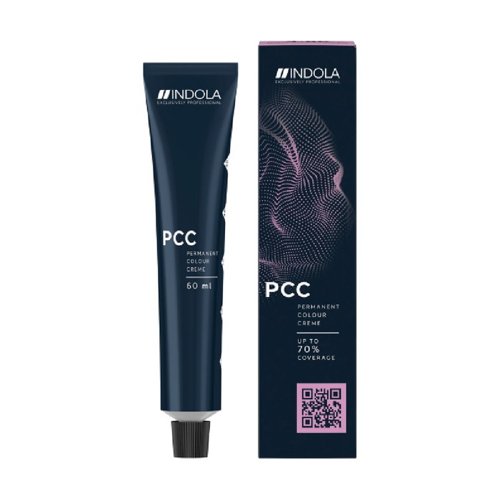 Indola - Colorant capillaire permanent PCC, nuance 6.83, flacon de 60 mL, gamme professionnelle pour un résultat brillant et durable Indola - Colorant capillaire permanent PCC, nuance 6.83, flacon de 60 mL, gamme professionnelle pour un résultat brillant et durable