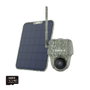Reolink Caméra de Surveillance Extérieure Solaire G450 8 MP 4K avec Zoom 6x Gris
