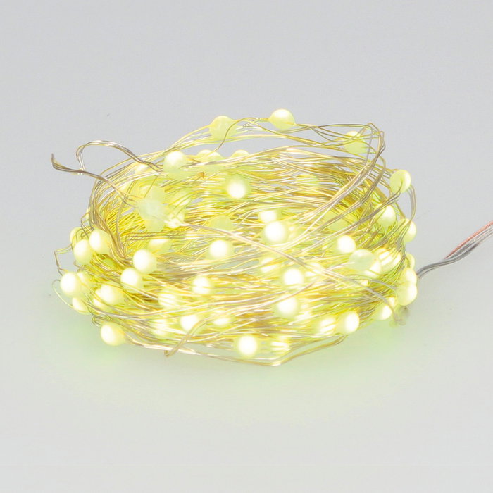 GSC Evolution Guirlande LED en fil de cuivre 9,9 m RGB avec USB et télécommande GSC Evolution Guirlande LED en fil de cuivre 9,9 m RGB avec USB et télécommande