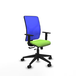 PIQUERAS Y CRESPO Chaise Motilla Synchrone/Traslack Vert pistache et Bleu