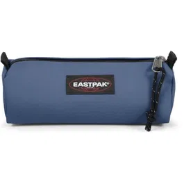 Eastpak Benchmark Single Trousse de rangement, 1 grand compartiment avec fermeture zip, 6 x 20.5 x 7.5 cm, 100% nylon, couleur Powder Pilot Bleu