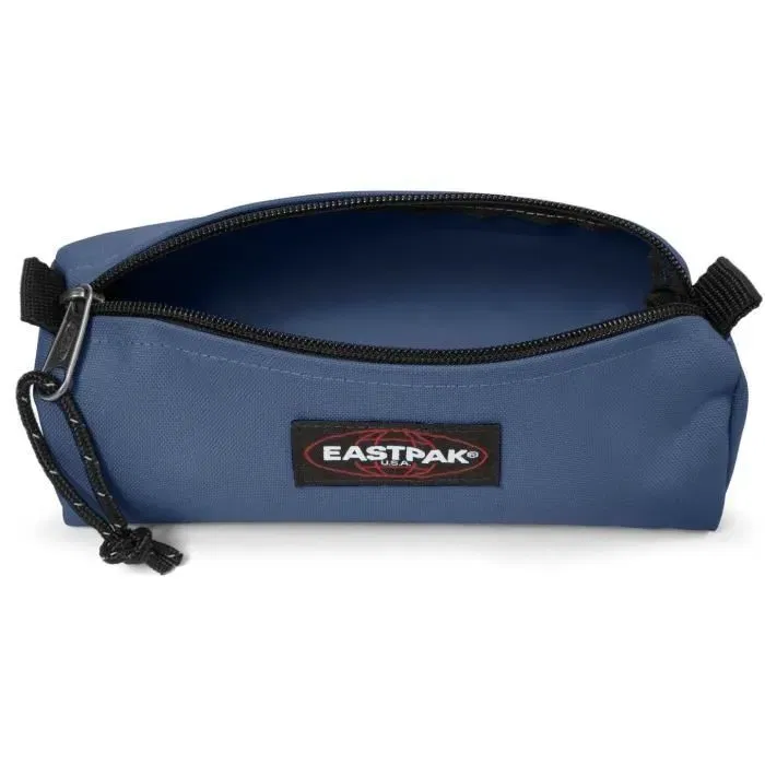 Eastpak Benchmark Single Trousse de rangement, 1 grand compartiment avec fermeture zip, 6 x 20.5 x 7.5 cm, 100% nylon, couleur Powder Pilot Bleu