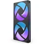 NZXT F280RGB Core à cadre unique Ventilateur PC 280 mm RF-U28HF-B1 Noir