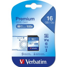 Verbatim Carte SDHC 16 Go Classe 10