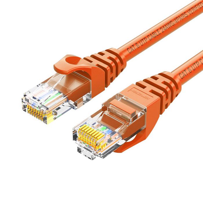 Hikvision Câble réseau Ethernet CAT6 U/UTP 24AWG cuivre nu 0.5 m gris - 10/100/1000BASE-T Gigabit Ethernet - RoHS 2.0