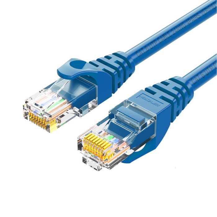 Hikvision Câble réseau Ethernet CAT6 U/UTP 24AWG cuivre nu 0.5 m gris - 10/100/1000BASE-T Gigabit Ethernet - RoHS 2.0