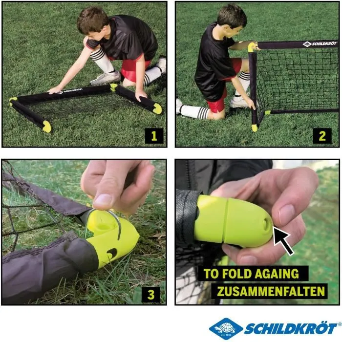 Schildkröt But de Football Pliable pour Débutants - Dimensions 90 x 60 x 60 cm - Léger 900 g Schildkröt But de Football Pliable pour Débutants - Dimensions 90 x 60 x 60 cm - Léger 900 g