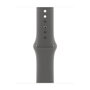 Apple Watch Series 10 42 mm boîtier titane naturel bracelet sport gris pierre GPS + Cellular A3001