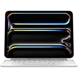 Apple Magic Keyboard pour iPad Pro 11 pouces (M4) - Clavier avec trackpad haptique, fonction USB-C, rangée de touches de fonction et protection intégrée - Français (AZERTY) - Blanc