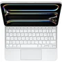 Apple Magic Keyboard pour iPad Pro 11 pouces (M4) - Clavier avec trackpad haptique, fonction USB-C, rangée de touches de fonction et protection intégrée - Français (AZERTY) - Blanc