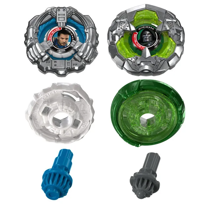 Beyblade X Starter Pack Dual Docteur Doom 0-80LO c. M. Fantastique 9-65A Beyblade X Starter Pack Dual Docteur Doom 0-80LO c. M. Fantastique 9-65A