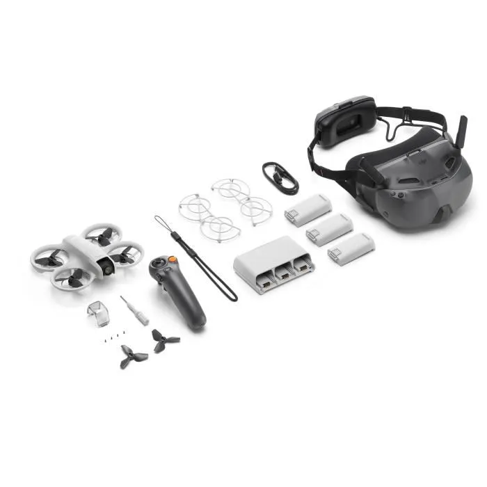 DJI Neo Motion Fly More Combo - Drone FPV compact avec contrôle gestuel - Comprend RC Motion 3, Lunettes DJI Goggles N3, 3 batteries et hub de charge bidirectionnelle DJI Neo Motion Fly More Combo - Drone FPV compact avec contrôle gestuel - Comprend RC Motion 3, Lunettes DJI Goggles N3, 3 batteries et hub de charge bidirectionnelle