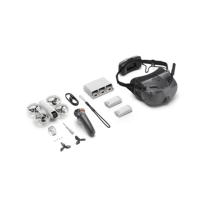 DJI Neo Motion Drone Fly More Combo (FMC), Réf. CP.FP.00000186.05 - Complet avec accessoires