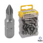 Wolfpack Linea Profesional Lot de 50 embouts Pozidriv N.1 S2