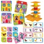 Lisciani Giochi CAROTINA BABY 4 en 1 La Ferme - Coffret éducatif complet avec puzzle, associations d'images, jeux de logique, mémoire et activités créatives pour enfants 1-4 ans