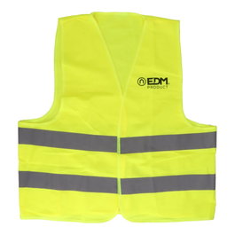 Edm Gilet réfléchissant jaune taille adulte
