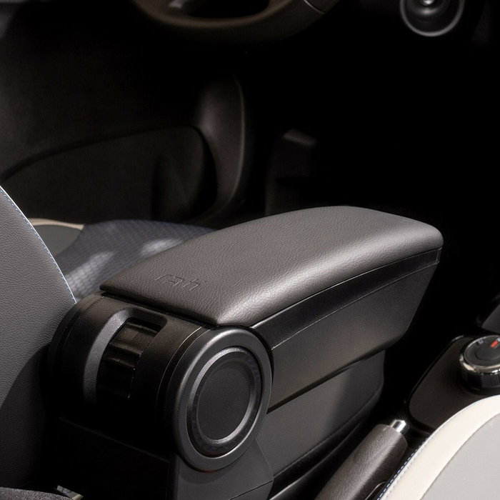 Armster Armster 3 Accoudoir Fiat 500L Living 2012-2017 Simili Cuir Noir