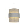 Home ESPRIT Suspension Blanc Bois Métal Fer 50 W 51 x 60 x 69 cm
