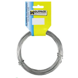 WOLFPACK LINEA PROFESIONAL Fil de fer galvanisé nº 15 / 2,4 mm, 250g