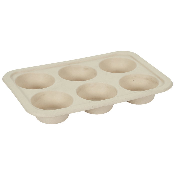 Lily Cook Set de 4 moules pour 6 muffins de 7 cm de diamètre