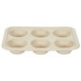 Lily Cook Set de 4 moules pour 6 muffins de 7 cm de diamètre