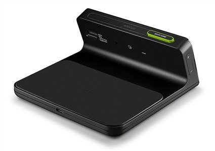 Braun BC-21-B Réveil digital avec charge sans fil 10 W et écran LCD VA, noir