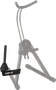 QUIKLOK Extension de support flûte/clarinette