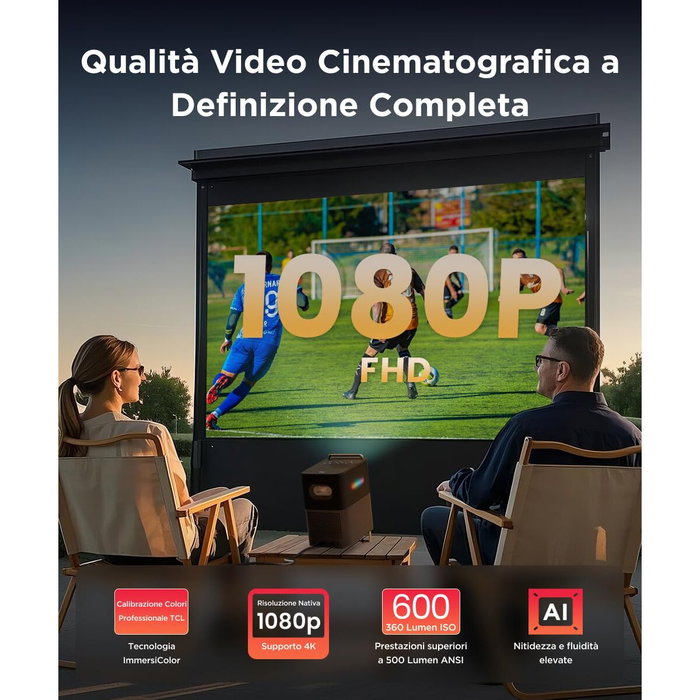 TCL A1s Projecteur Smart Full HD 150 pouces TCL A1s Projecteur Smart Full HD 150 pouces