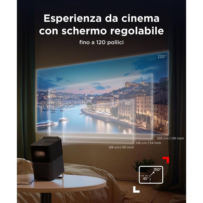 TCL A1s Projecteur Smart Full HD 150 pouces TCL A1s Projecteur Smart Full HD 150 pouces