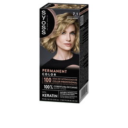 Syoss Coloration Permanente 7.1 Blond Moyen 1 unité