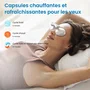 Renpho Eyespa Pods G009 Masque oculaire chaud et froid - Blanc