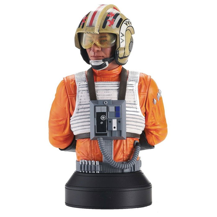 Diamond Select Toys Figurine Star Wars Red Leader Mini Busto 15 cm Échelle 1/6 Collection Limitée Diamond Select Toys Figurine Star Wars Red Leader Mini Busto 15 cm Échelle 1/6 Collection Limitée