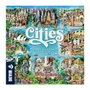 Devir Jeu de société Cities - Jeu de construction urbaine, stratégie et placement de tuiles, 2 à 4 joueurs, dès 10 ans, 35 min, version française