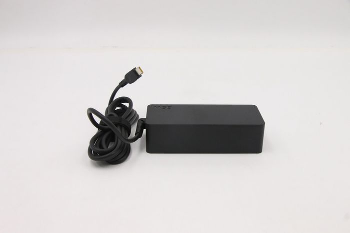 Lenovo Adaptateur Secteur 65W, Tensions multiples 20V/15V/9V/5V, Conception double port USB, Compatibilité mondiale