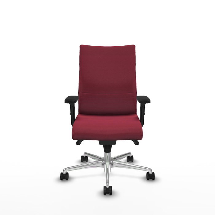Piqueras Y Crespo Chaise de Bureau Albacete Confidente, Mécanisme Synchrone, Granat Piqueras Y Crespo Chaise de Bureau Albacete Confidente, Mécanisme Synchrone, Granat