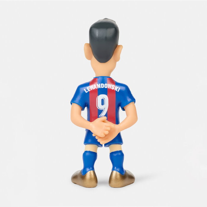Minix Figura FCB Lewandowski 7 - Figurine Football Barcelone 7 cm PVC