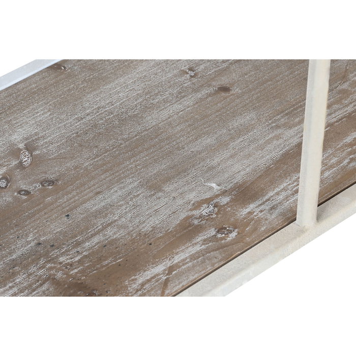 Étagère Home ESPRIT Blanc Naturel Métal 159 X 36,5 X 91 cm Étagère Home ESPRIT Blanc Naturel Métal 159 X 36,5 X 91 cm