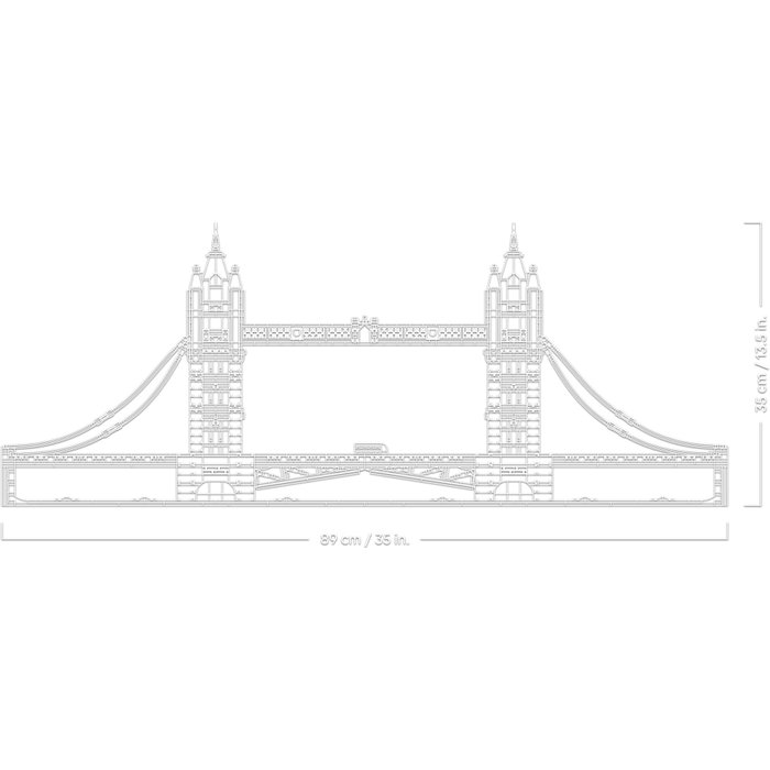 LEGO Architecture 21067 Tower Bridge LEGO Architecture 21067 Tower Bridge