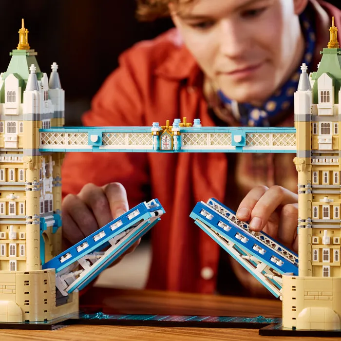 LEGO Architecture Tower Bridge 21067 - Set de Construction pour Adulte - Maquette DIY LEGO Architecture Tower Bridge 21067 - Set de Construction pour Adulte - Maquette DIY