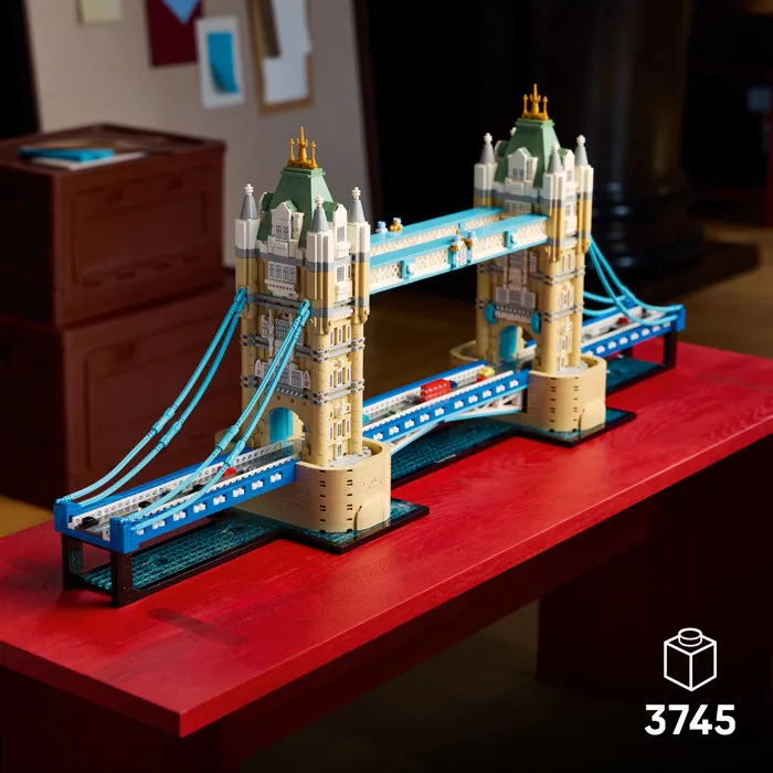 LEGO Architecture Tower Bridge 21067 - Set de Construction pour Adulte - Maquette DIY LEGO Architecture Tower Bridge 21067 - Set de Construction pour Adulte - Maquette DIY
