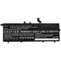 CoreParts Batterie pour Lenovo 53,71Wh 11,55V 4650mAh Noir