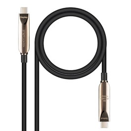 Nanocable Câble USB 3.2 Gen 2x1 AOC 5m 8K 60W Noir