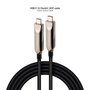 Nanocable Câble USB 3.2 Gen 2x1 AOC 5m 8K 60W Noir