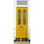 Ripolin - Peinture Multi-Supports Jaune Miel RAL 1004 Mat, 2 Litres - Bois, Fer, Béton, PVC, Résiste aux UV et Intempéries