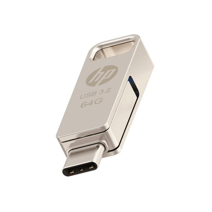 HP Clé USB HPFD206C-A-64 Métal 64 GB HP Clé USB HPFD206C-A-64 Métal 64 GB