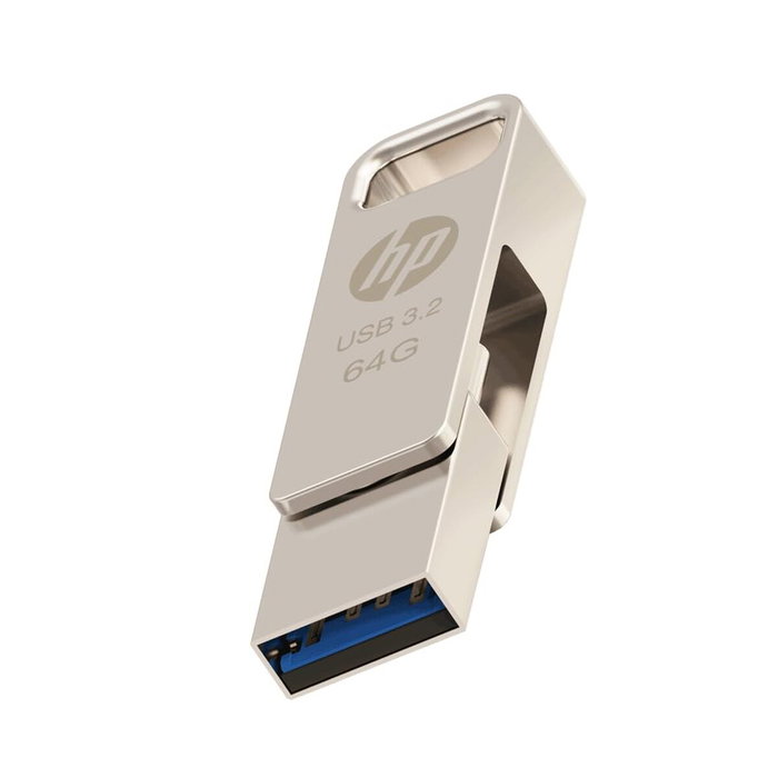 HP Clé USB HPFD206C-A-64 Métal 64 GB HP Clé USB HPFD206C-A-64 Métal 64 GB