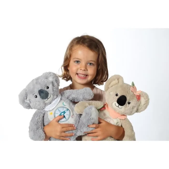 Gipsy Toys KWALYNA - Koala Peluche Conteuse d'Histoires Interactive en Français avec 2h de Contes - Version pour Enfants de 0 à 7 ans