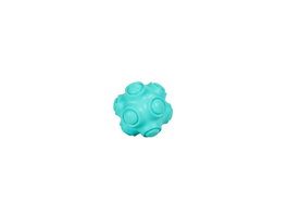 FREEDOG Balle en caoutchouc Rivet Turquoise 7,8cm