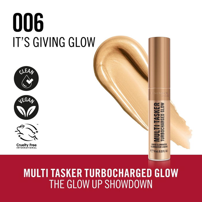 Rimmel London Multi Tasker Turbocharged n° 006 - Enlumineur liquide 10 ml