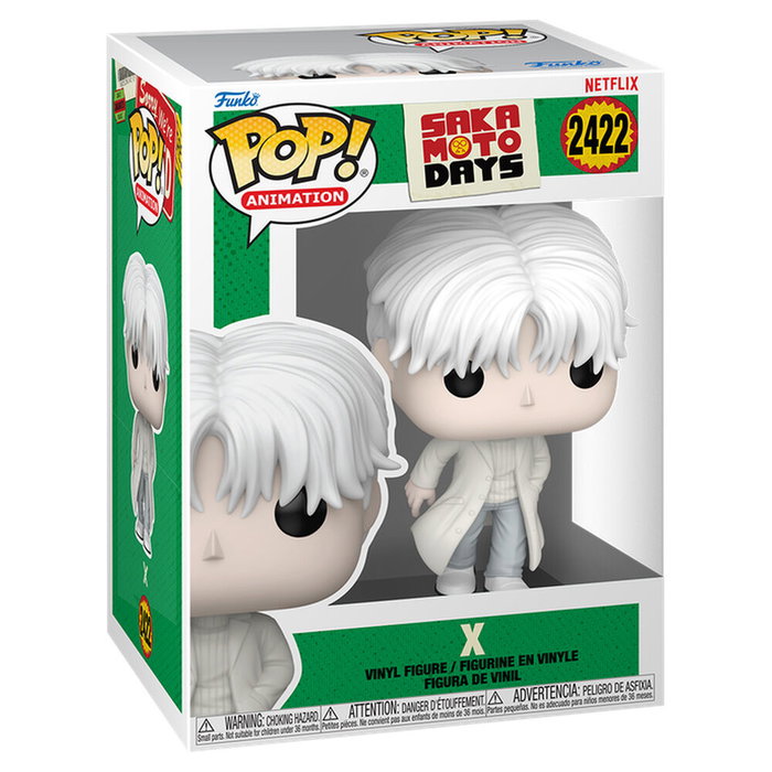 Funko Pop! Sakamoto Days - X (Slur) Figurine Animation Funko Pop! Sakamoto Days - X (Slur) Figurine Animation